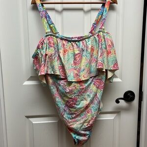 Sunsets Curve | Women’s Valentina Ruffle One Piece Swimsuit 18